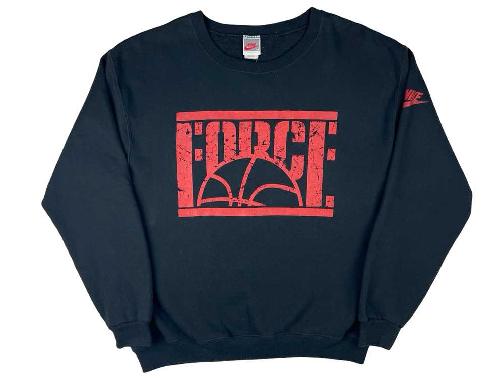 VTG NIKE FORCE BASKETBALL CREWNECK - image 1