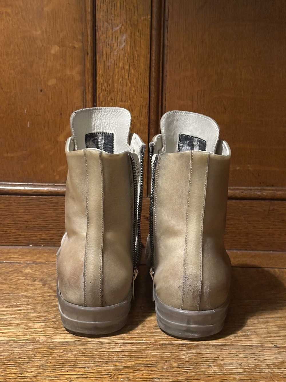 Rick Owens SS23 "EDFU" Apparition Leather Ramones - image 4