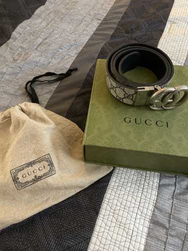 Gucci Supreme Gucci Belt reversible