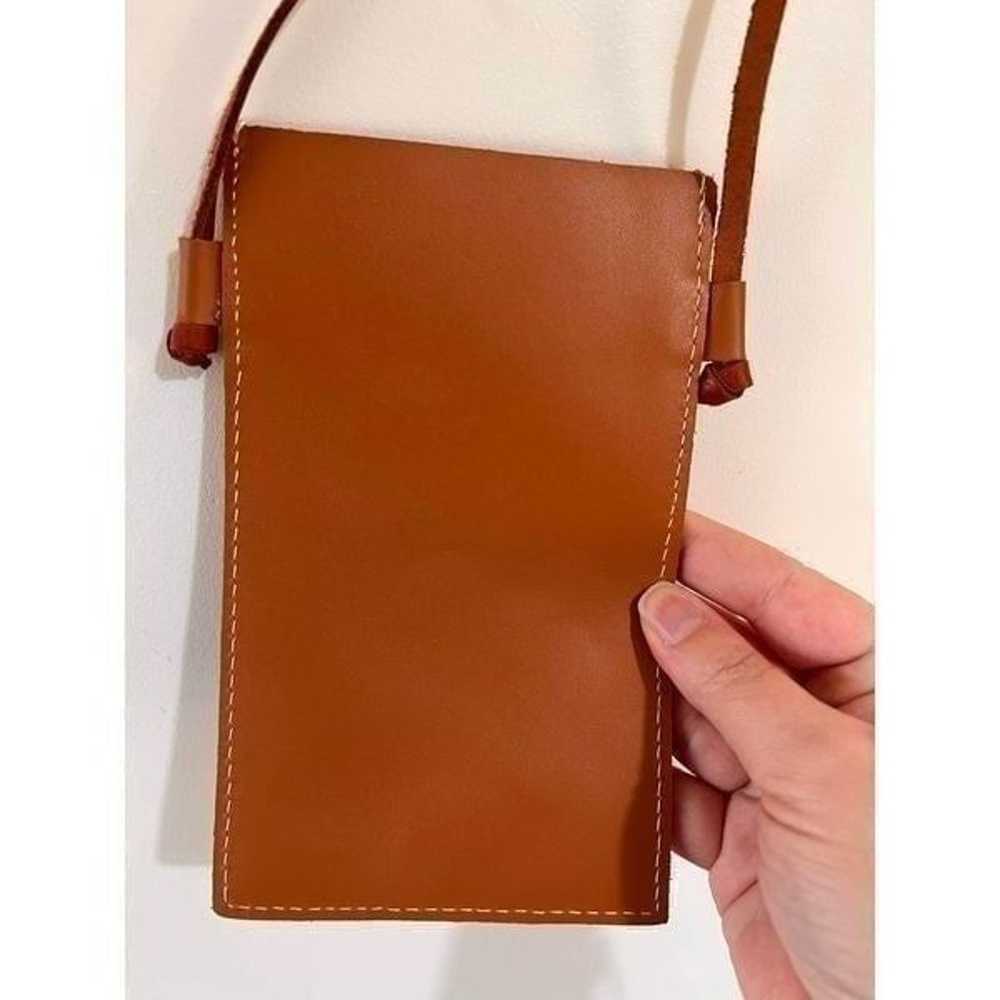 Leather Phone Crossbody - image 3