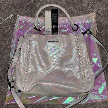 Aimee Kestenberg Hologram Iridescent snake purse