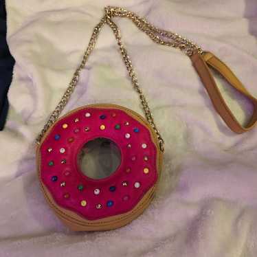 Rare Betsey Johnson Donut Crossbody