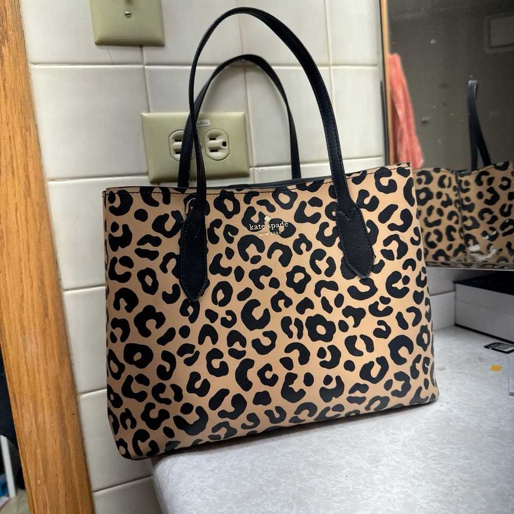 Kate Spade Leopard Print Bag - image 1