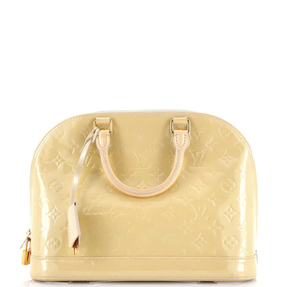 Louis Vuitton Alma Handbag Monogram Vernis PM - image 1