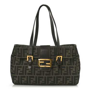 FENDI Zucca Small Handbag Tobacco