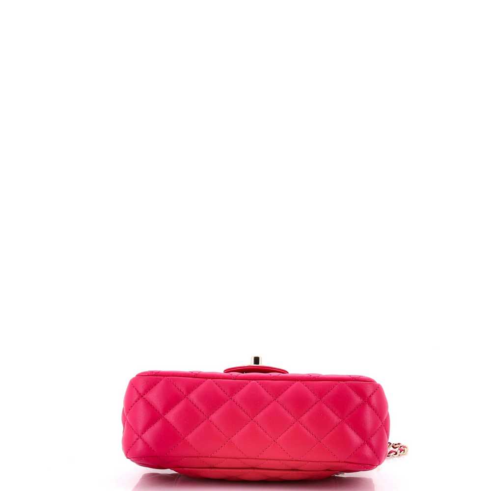 CHANEL Crystal Chain Flap Top Handle Bag Quilted … - image 4