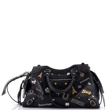 Balenciaga Neo Classic City Bag Embellished Leathe