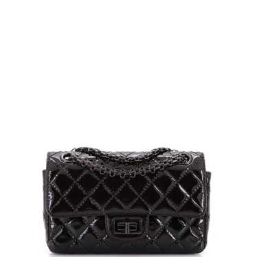 CHANEL So Black Reissue 2.55 Flap Bag Quilted Pate