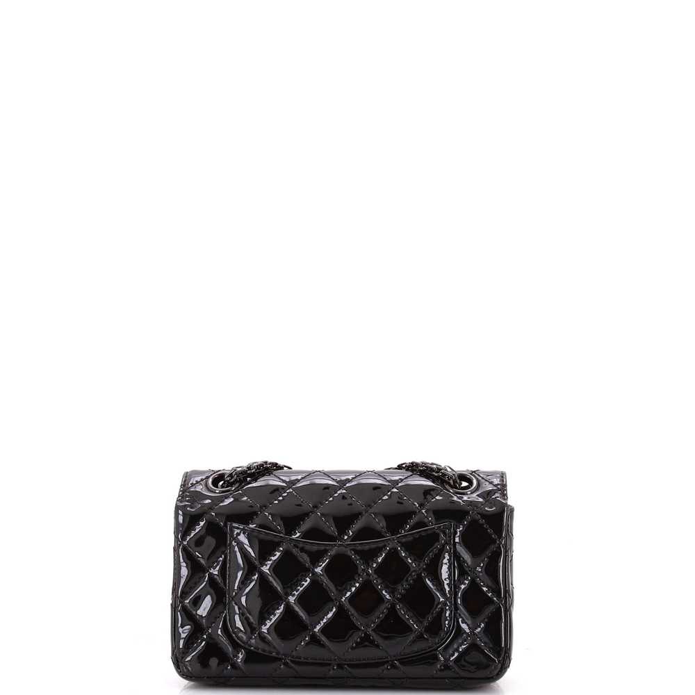 CHANEL So Black Reissue 2.55 Flap Bag Quilted Pat… - image 7