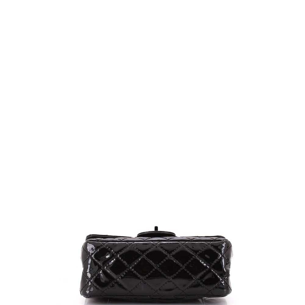 CHANEL So Black Reissue 2.55 Flap Bag Quilted Pat… - image 9