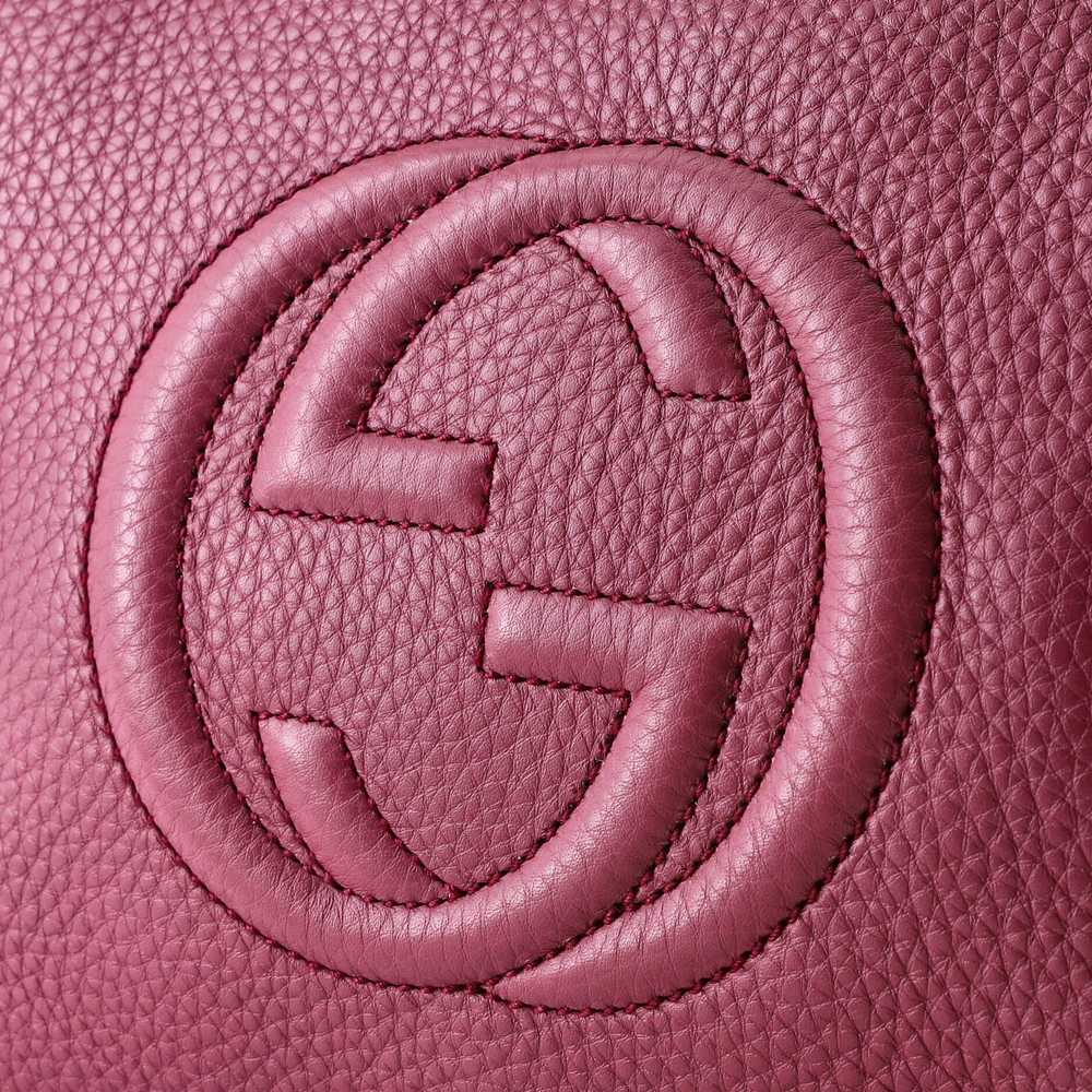 GUCCI Soho Convertible Top Handle Bag Leather Sma… - image 6