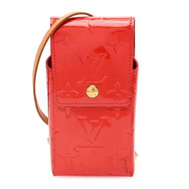 LOUIS VUITTON Vernis Cigarette Case Red - image 1