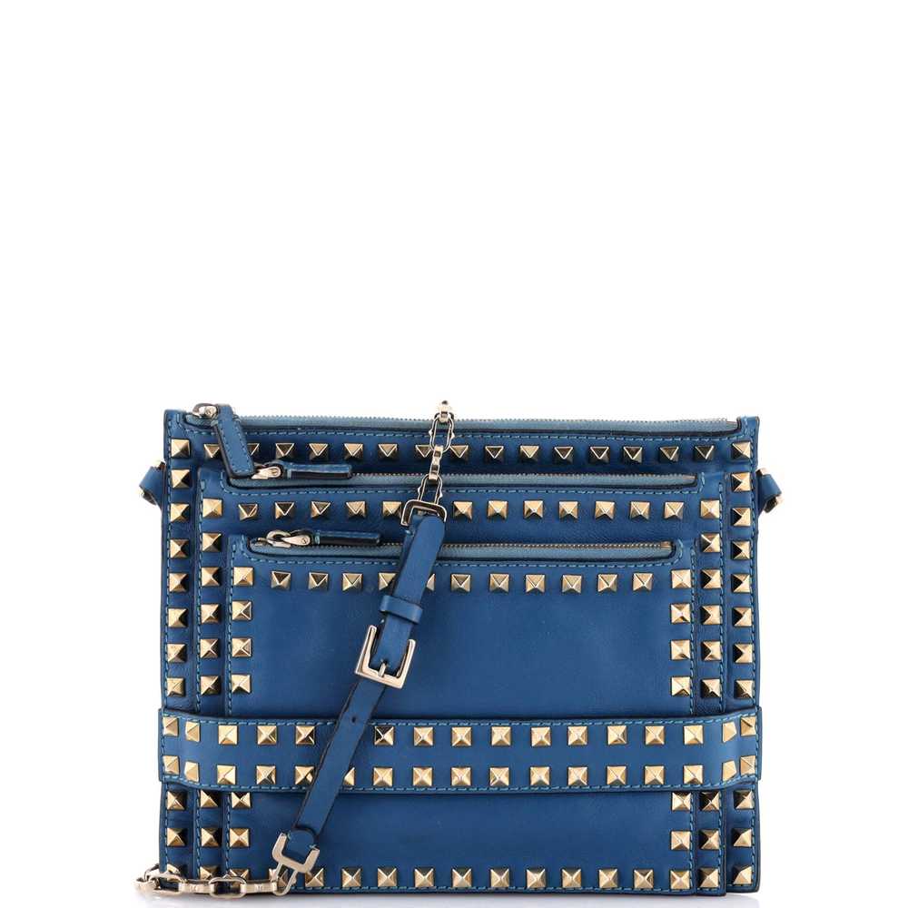 VALENTINO GARAVANI Rockstud Front Handle Flap Bag… - image 1