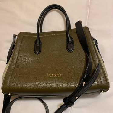 Kate Spade Knott Colorblock Pebbled Leather Mediu… - image 1