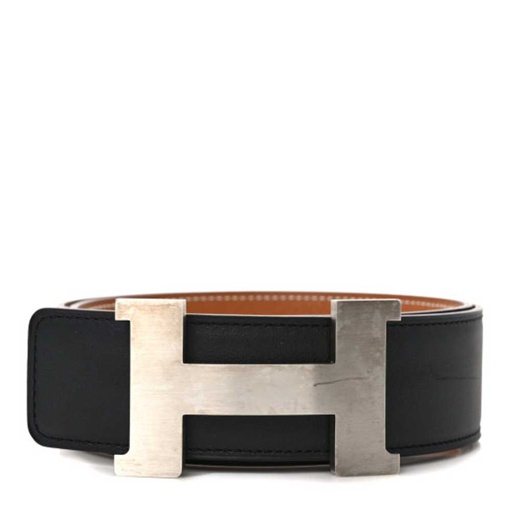 HERMES Box Epsom 32mm Constance H Belt 80 32 Blac… - image 1