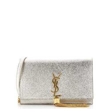 Saint Laurent Classic Monogram Tassel Chain Wallet