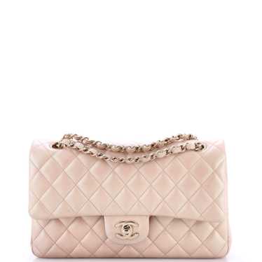 CHANEL Classic Double Flap Bag Quilted Iridescent… - image 1