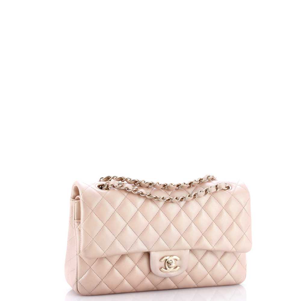 CHANEL Classic Double Flap Bag Quilted Iridescent… - image 3