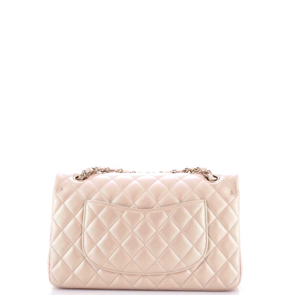 CHANEL Classic Double Flap Bag Quilted Iridescent… - image 4