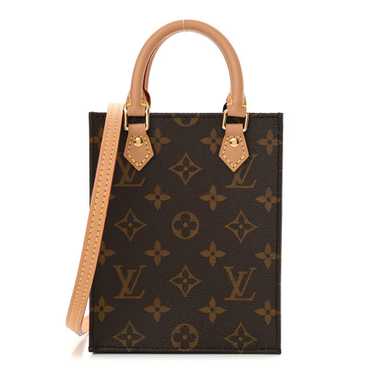 LOUIS VUITTON Monogram Petit Sac Plat