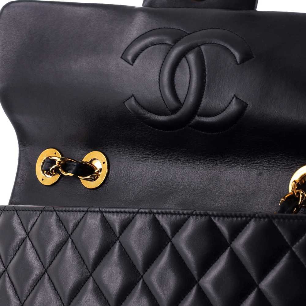 CHANEL Vintage Classic Single Flap Bag Quilted La… - image 7