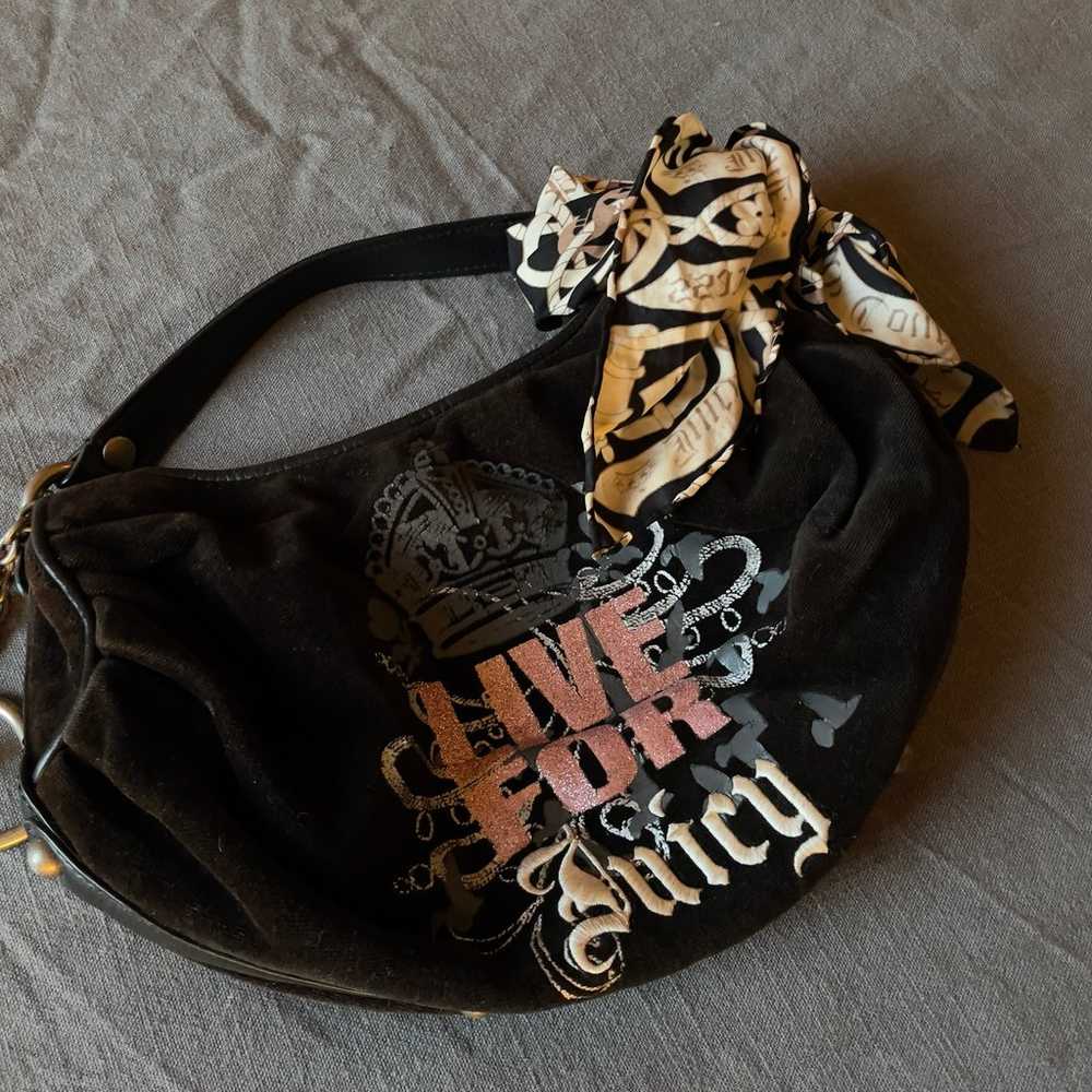 Vintage Authentic Rare Juicy Couture Shoulder Bag… - image 2