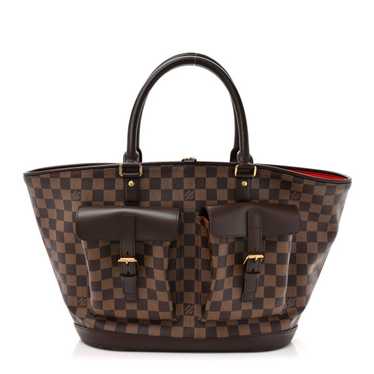 LOUIS VUITTON Damier Ebene Manosque GM