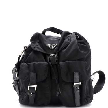 PRADA Double Front Pocket Backpack Tessuto Medium - image 1