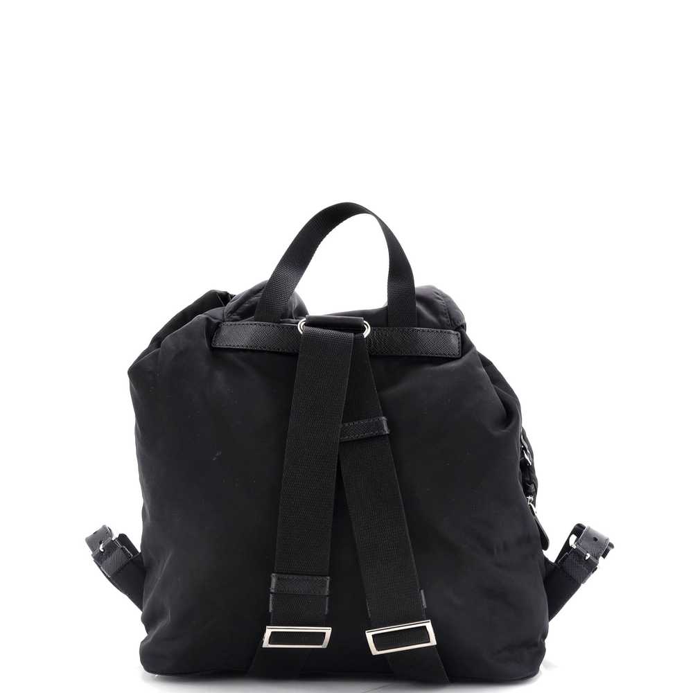 PRADA Double Front Pocket Backpack Tessuto Medium - image 4