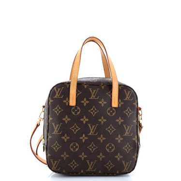 Louis Vuitton Spontini Handbag Monogram Canvas