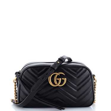 GUCCI GG Marmont Shoulder Bag Matelasse Leather S… - image 1