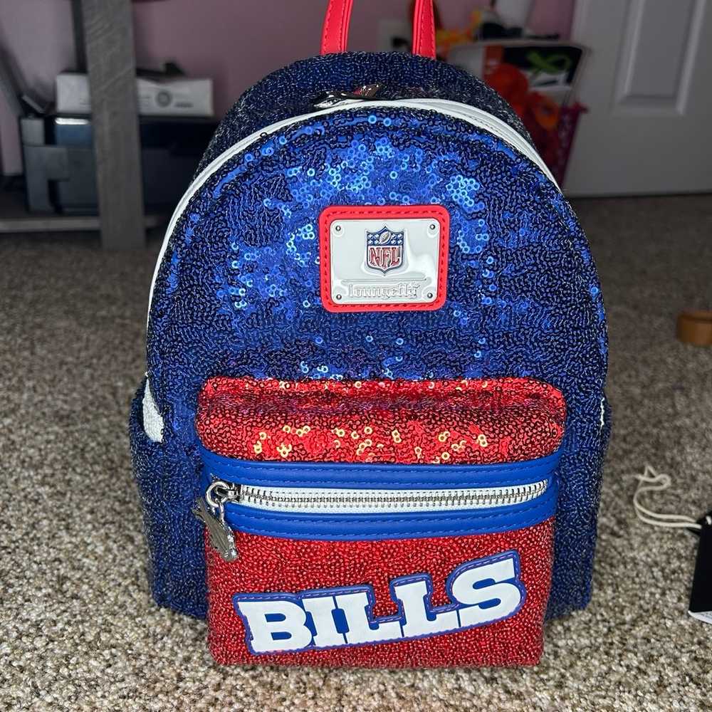 Buffalo Bills Loungefly Mini Backpack - image 2