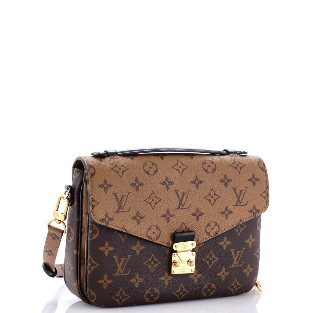 Louis Vuitton Pochette Metis Reverse Monogram Can… - image 2