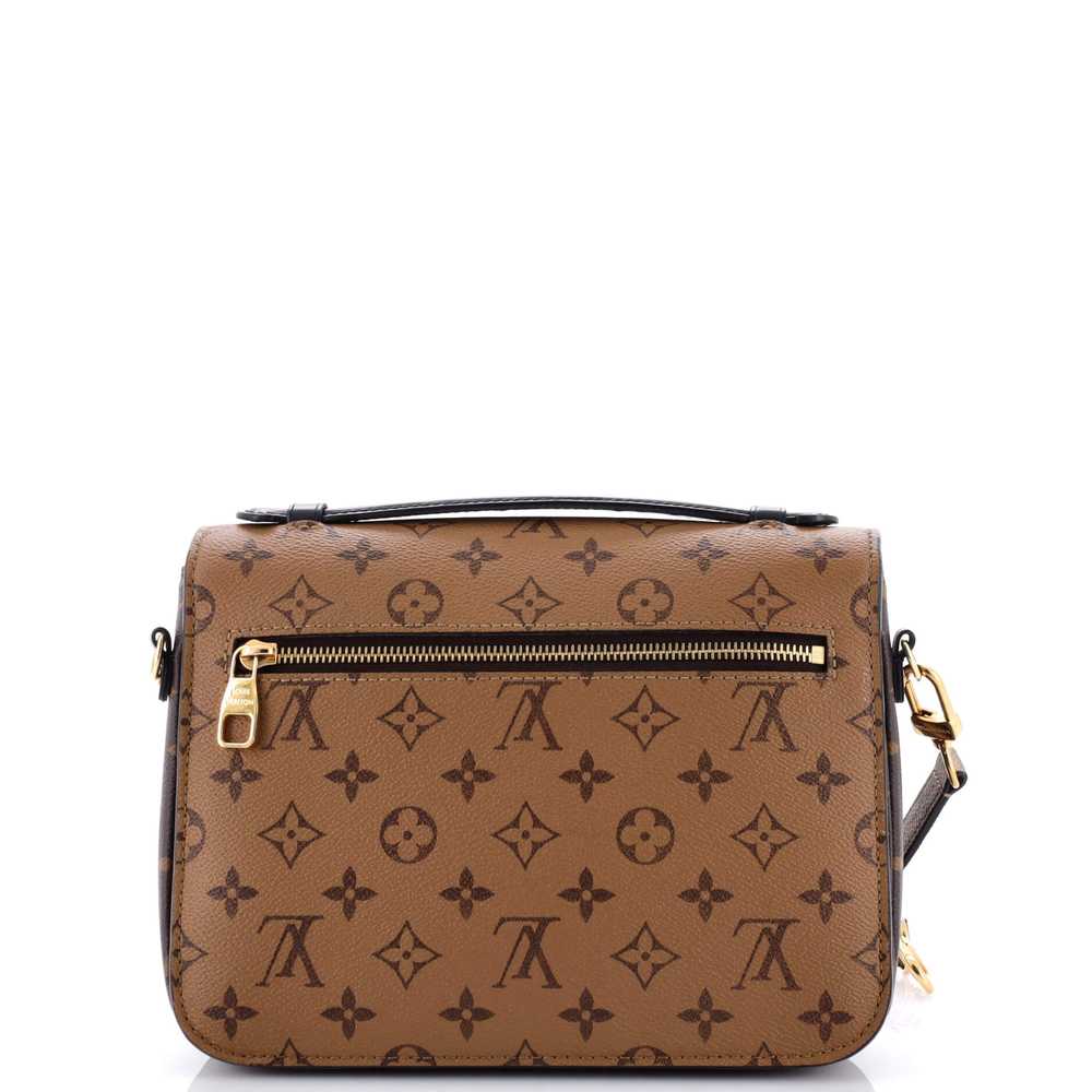 Louis Vuitton Pochette Metis Reverse Monogram Can… - image 3