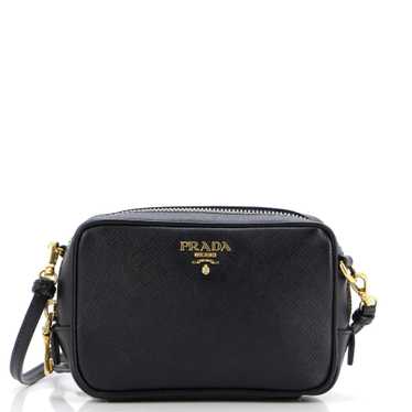 PRADA Camera Shoulder Bag Saffiano Leather Mini