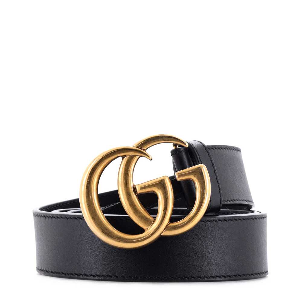 GUCCI GG Marmont Belt Leather Medium 75 - image 1