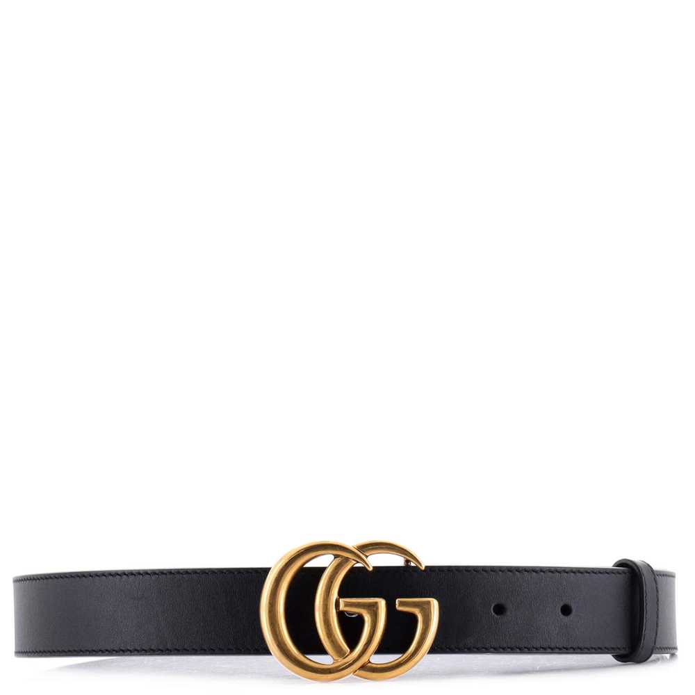 GUCCI GG Marmont Belt Leather Medium 75 - image 2