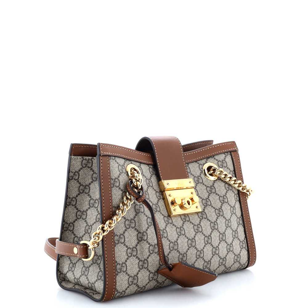 GUCCI Padlock Chain Tote GG Coated Canvas Small - image 2