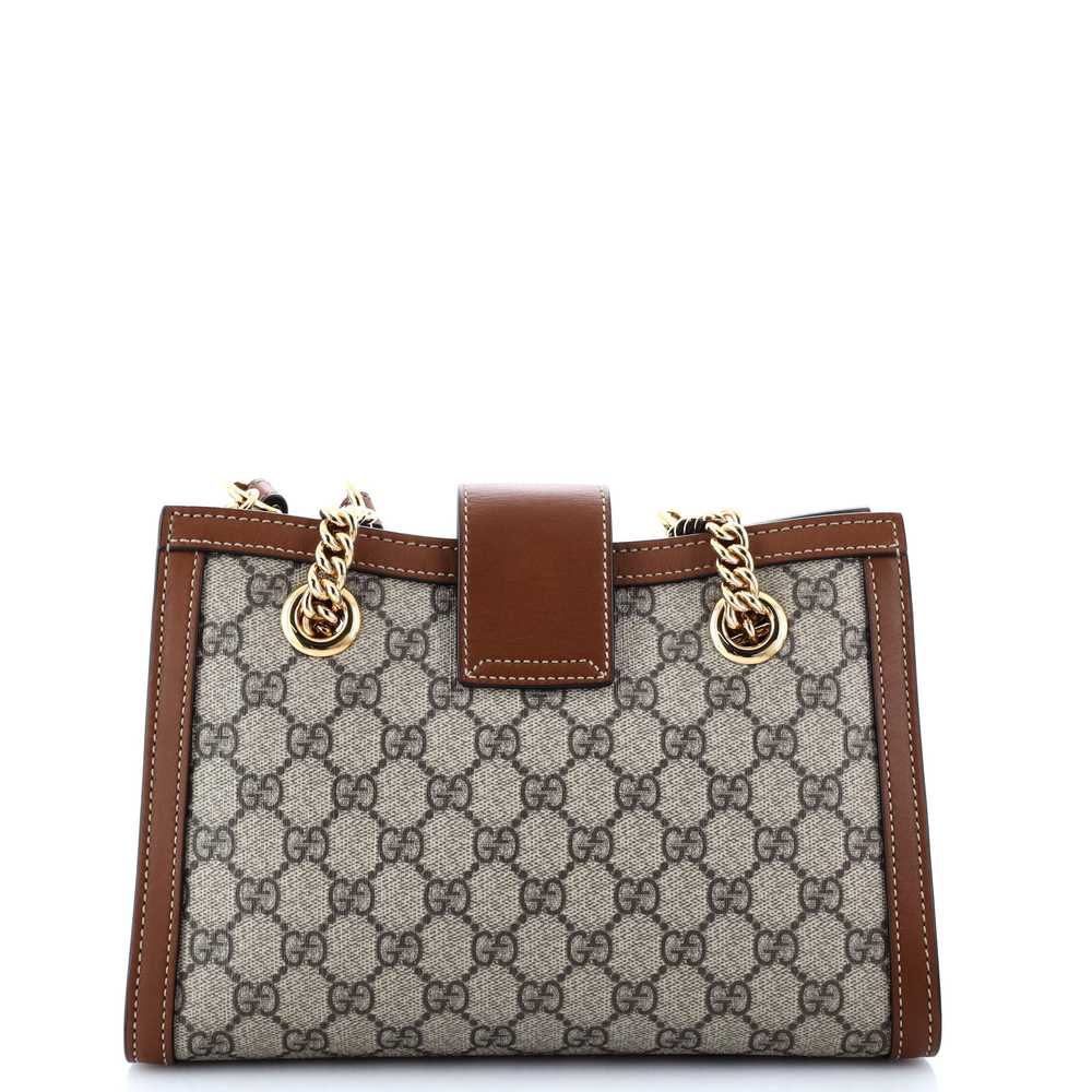 GUCCI Padlock Chain Tote GG Coated Canvas Small - image 3