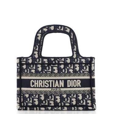 Christian Dior Book Tote Oblique Canvas Mini