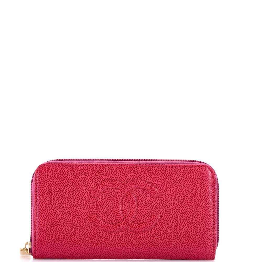 CHANEL Timeless CC Zipped Wallet Caviar Long - image 1