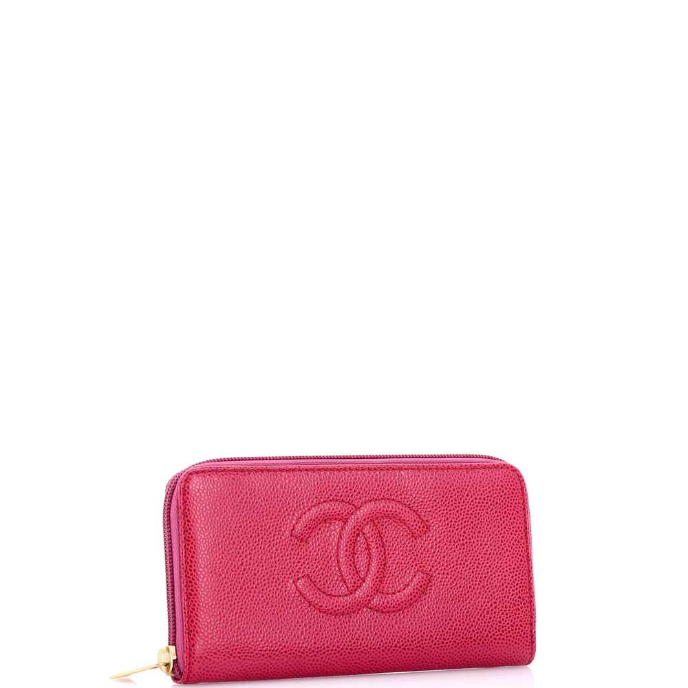 CHANEL Timeless CC Zipped Wallet Caviar Long - image 3