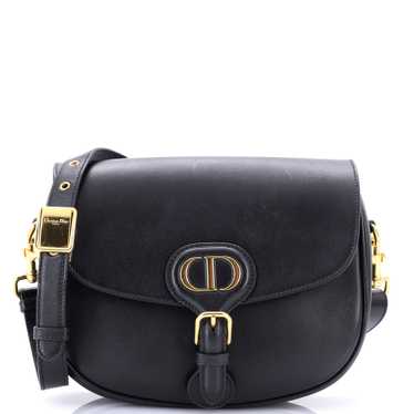 Christian Dior Bobby Flap Bag Leather Medium