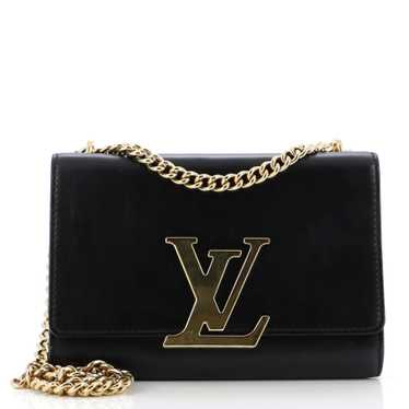 Louis Vuitton Chain Louise Clutch Leather MM