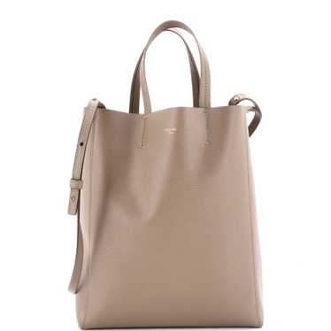 CELINE Vertical Cabas Tote Grained Calfskin Small