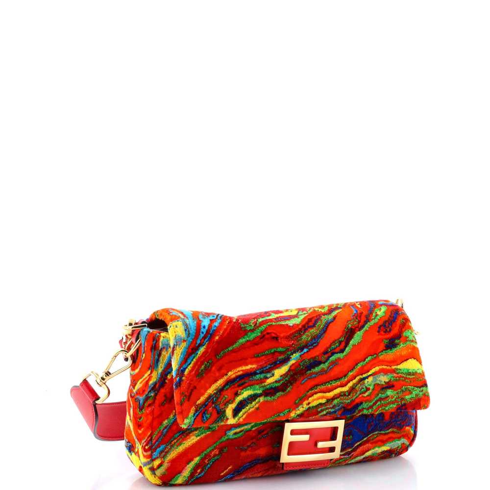 FENDI Baguette NM Bag Multicolor Velvet Medium - image 2