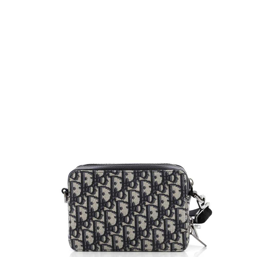 Christian Dior Double Zip Crossbody Pouch Oblique… - image 3