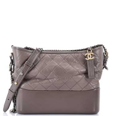 CHANEL Gabrielle Hobo Quilted Aged Calfskin Medium