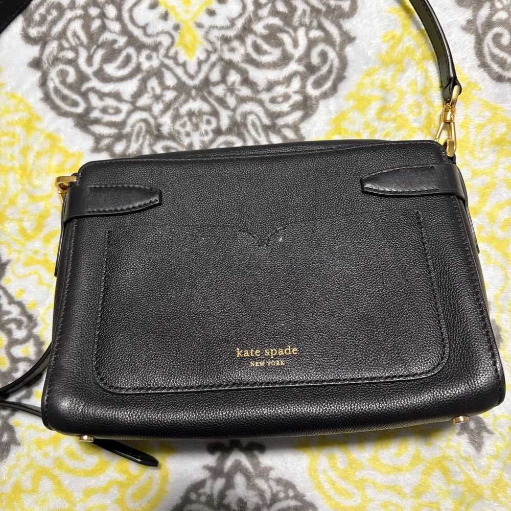 Black Kate spade crossbody purse - image 2