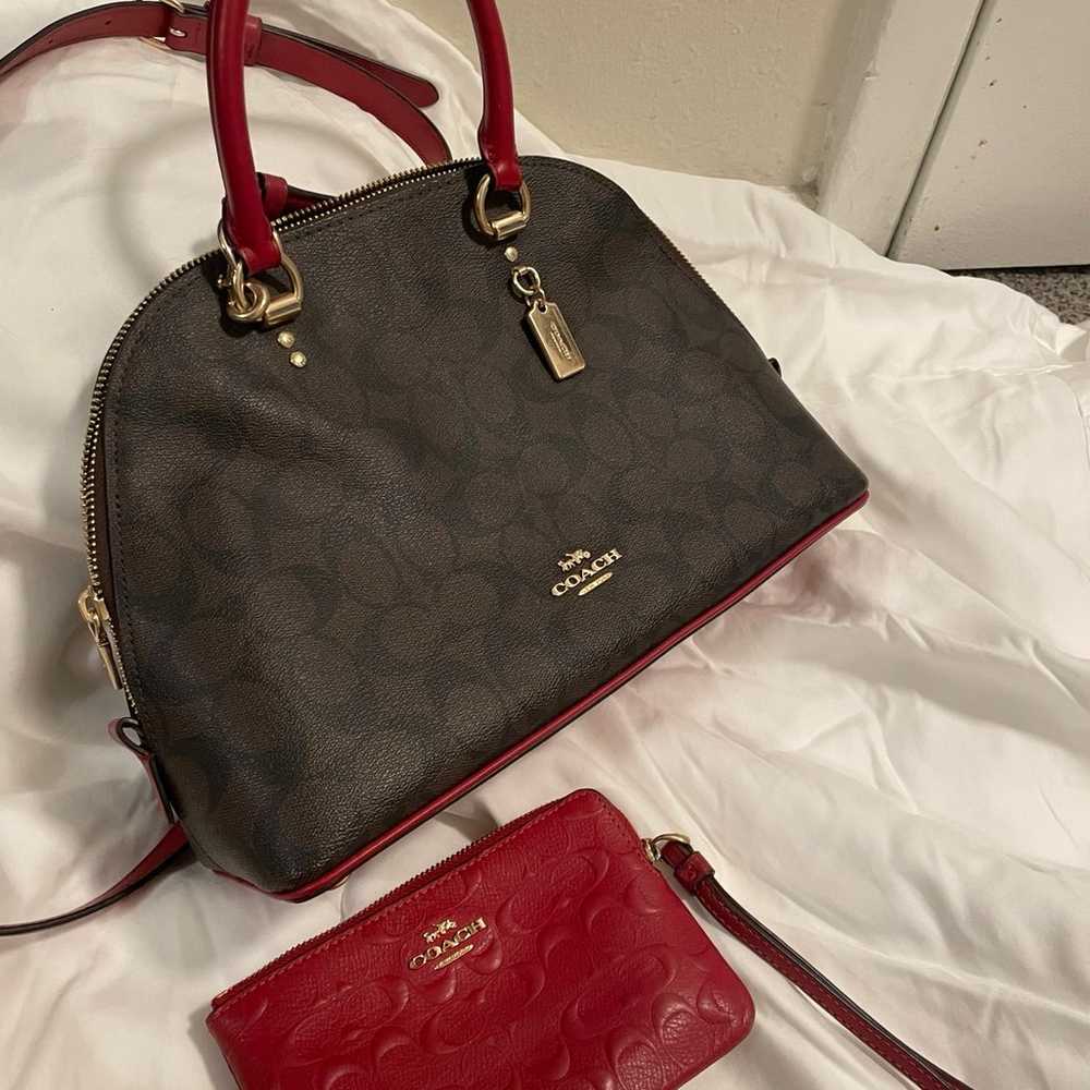 Coach Katy Satchel like new - image 1